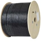 کابل شبکه اوتدور outdoor نگزنس Cat6 SFTP تست چنل روکش PVC حلقه 305 متری
