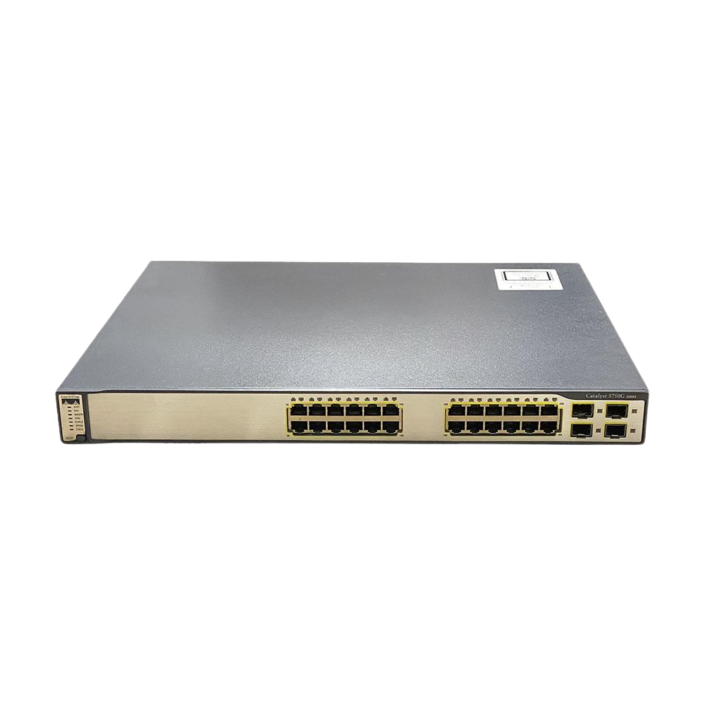 سوئیچ سیسکو مدل WS-C3750G-24TS-S1U