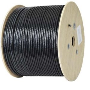 کابل شبکه Outdoor نگزنس Cat6 SFTP تست پرمننت و چنل دو روکش PVC حلقه ۳۰۵ متری